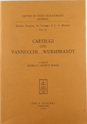9788822231086-Edizione Nazionale del Carteggio Muratoriano. Carteggi con Vannucchi ... Wurmbra