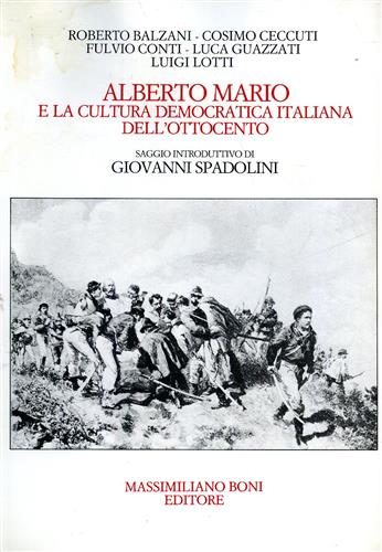 9788876223150-Alberto Mario e la cultura democratica italiana dell'Ottocento.