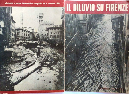 Pucci,Eugenio. - Il diluvio su Firenze.