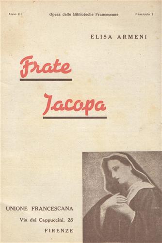 Armeni,Elisa. - Frate Jacopa (Giacomina de' Settesoli).