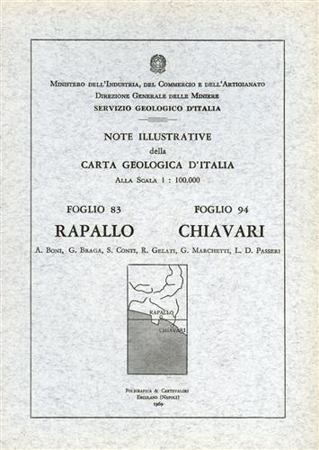 -- - Note illustrative della Carta Geologica d'Italia FFi 83,94. Rapallo e Chiavari.