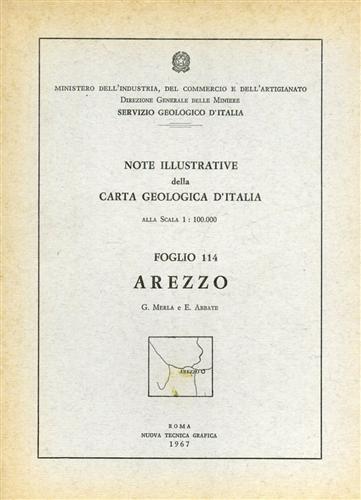 -- - Note illustrative della Carta Geologica d'Italia F114. Arezzo.