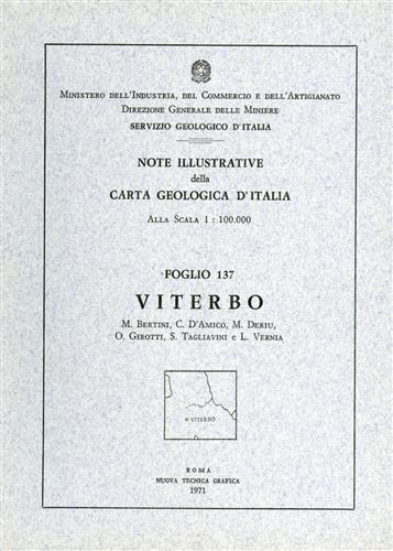 -- - Note illustrative della Carta Geologica d'Italia F137. Viterbo.