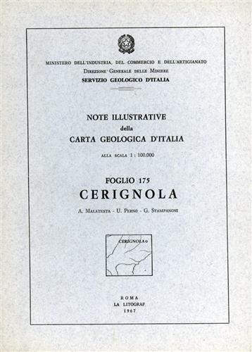 -- - Note illustrative della Carta Geologica d'Italia F175. Cerignola.