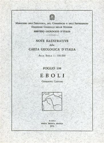 -- - Note illustrative della Carta Geologica d'Italia F198. Eboli.