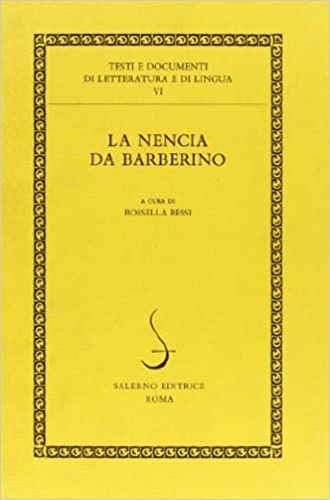 -- - La Nencia da Barberino.