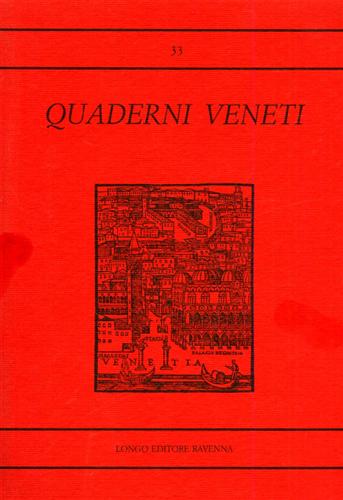 -- - Quaderni Veneti n.33.