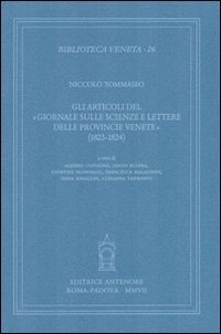 Tommaseo,Niccol. - Gli articoli del Giornale sulle scienze e lettere delle province venete (1823-1824).