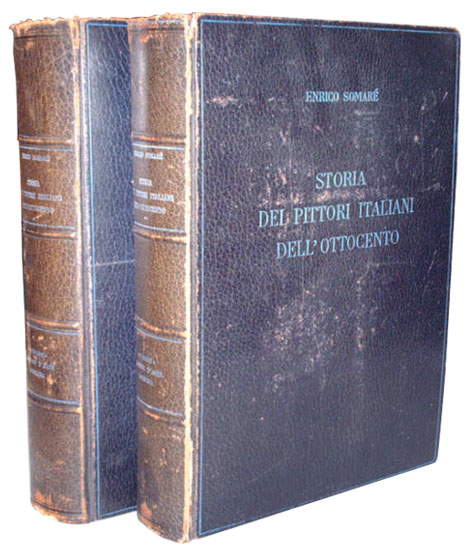 Somar,Enrico. - Storia dei pittori italiani dell'Ottocento. Vol.I: Introduzione generale.