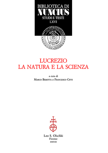 Beretta,Marco. Citti,Francesco. - Lucrezio,la natura e la scienza.
