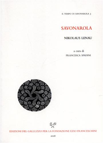 Lenau,Nikolaus. - Savonarola.