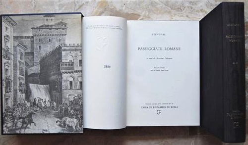 Stendhal. - Passeggiate romane.
