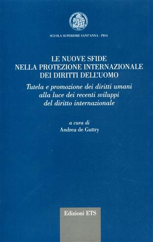 de Guttry,Andrea (a cura di). - Le nuove sfide nella protezione internazionale dei diritti delluomo. Tutela e promozione dei diritt