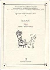 Paolini,Claudio. - Cose. Una piccola antologia.
