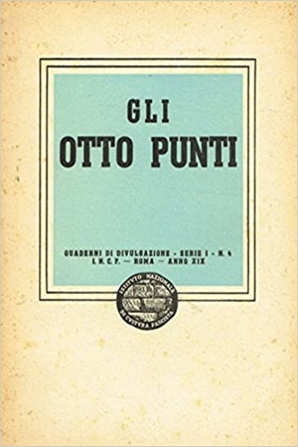 -- - Gli otto punti.