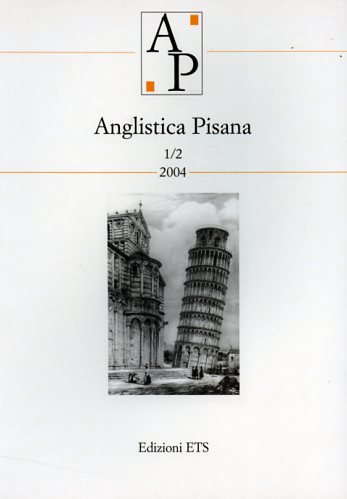 Curreli,Mario. - Anglistica pisana 1/2, 2004.