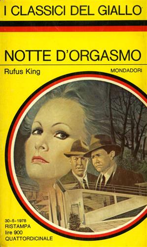 King,Rufus. - Notte d'orgasmo.