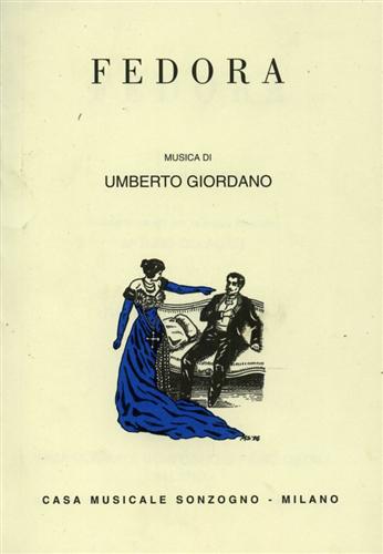 Sardou,Victorien. (dramma di). - Fedora.