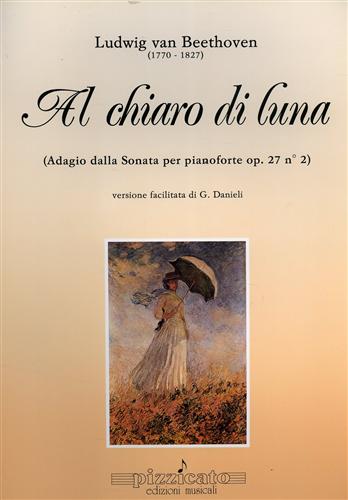 Van Beethoven,Ludwig. - Al chiaro di Luna (adagio dalla sonata per pianoforte op.27 n.2.