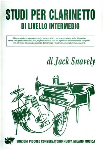 Snavely,Jack. - Studi per clarinetto di livello intermedio.