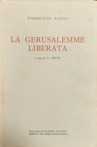 Tasso,Torquato. - La Gerusalemme Liberata.