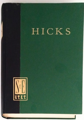 Hicks,John Richard. - Valore e capitale.