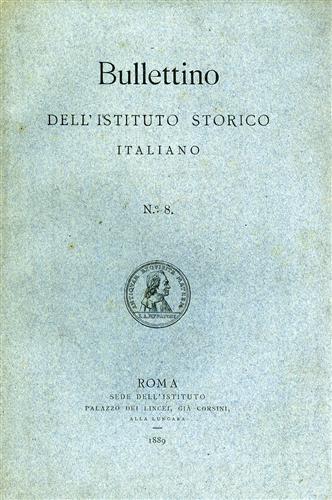 -- - Bullettino dell'Istituto Storico Italiano,8.