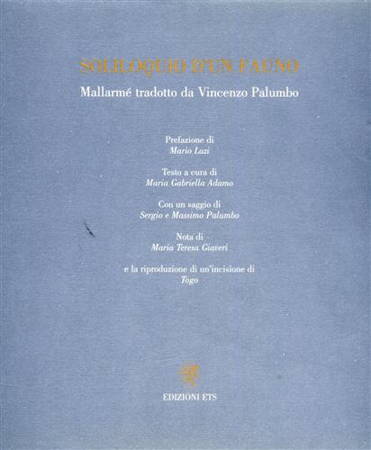 Mallarm, Stphane. Palumbo,Vincenzo. - Soliloquio d'un fauno.