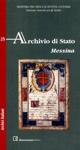Seminara,Alfio. (a cura di). - Archivio di Stato. Messina.
