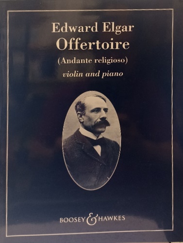 Elgar,Edward. - Offertoire. (Andante religioso). Violin and piano.