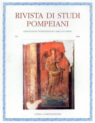 -- - Rivista di studi pompeiani. Vol.XV,2004.