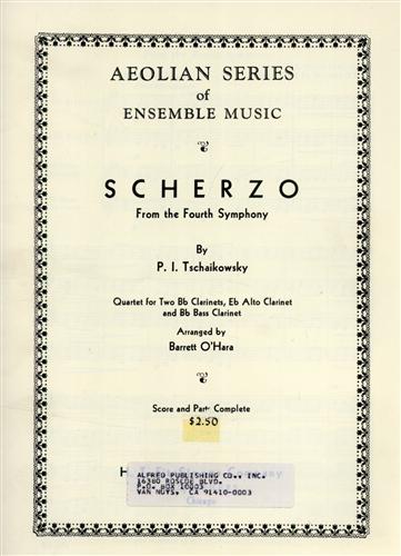 Tschaikowsky,P.I. - Scherzo. From the Fourth Symphony.