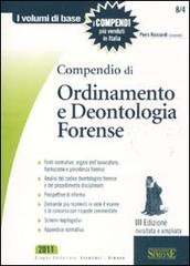 Ricciardi,Piero. - Compendio di ordinamento e deontologia forense.