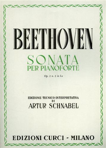 Beethoven,Ludwig Van. - Sonata per Pianoforte. Op.2 n.2 in La.