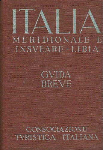 Italia meridionale e insulare - Libia.