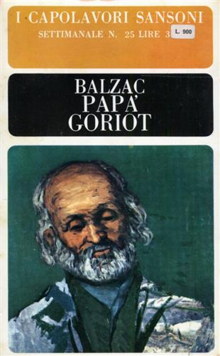 Balzac,Honor de. - Pap Goriot.