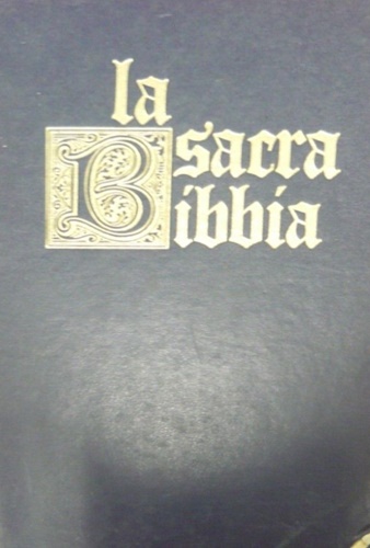 -- - La Sacra Bibbia. Traduzione dai testi originali.