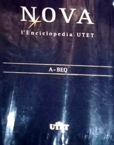-- - NOVA. Enciclopedia UTET. Nota: Il vol.di aggiornamento