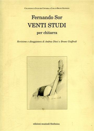 Fernando Sor (1778-1839). - Venti studi per chitarra.