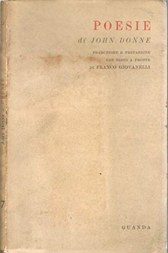 Donne,John. - Poesie. Con testo a fronte.
