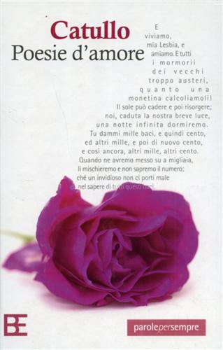 Catullo. - Poesie d'amore.