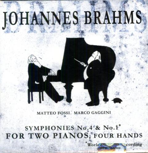 Brahms Johannes: - Sinfonia Nr 4 (Trascrizione Per 2 Pianoforti).