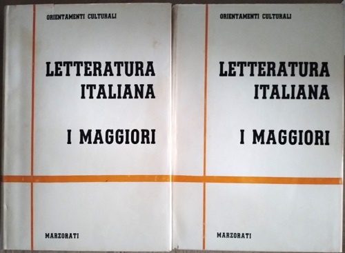 Muscetta,C. Marzot,G. Sansone,M. e altri. - Letteratura Italiana. I Maggiori.