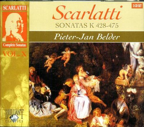 Scarlatti,Domenico. - Sonatas K428-475. Vol.10. Pieter-Jan Belder - harpsichor
