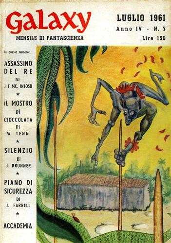 McIntosh, Tenn, Brunner, Farrell. - Galaxy,7,1961. Racconti.