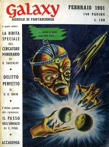 Shackley, Smith, Bloch, Stecher jr., Starkey, Pohl. - Galaxy,2,1961. Racconti.