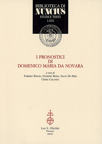 -- - Pronostici (I) di Domenico Maria da Novara.
