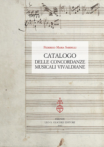 Sardelli, Federico Maria. - Catalogo delle concordanze musicali vivaldiane.