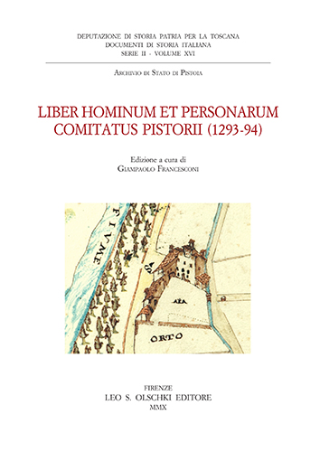 -- - Liber hominum et personarum comitatus Pistorii (1293-94).