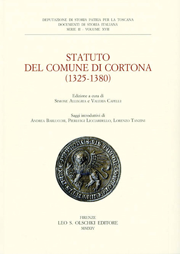 -- - Statuto del Comune di Cortona (1325-1380).
